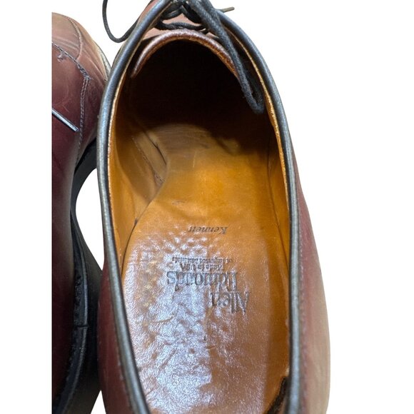 Allen Edmonds Kennett Mens Brown Leather Oxford Shoes Size 9 EEE SKU8126 main image 11